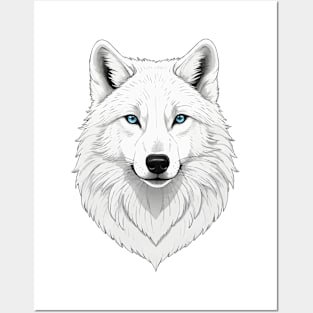 Arctic Wolf Posters and Art